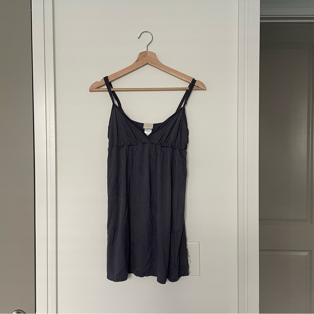 HANRO • silk blend cami slip mini nightgown